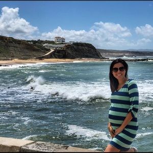 Pink Blush Maternity Dress